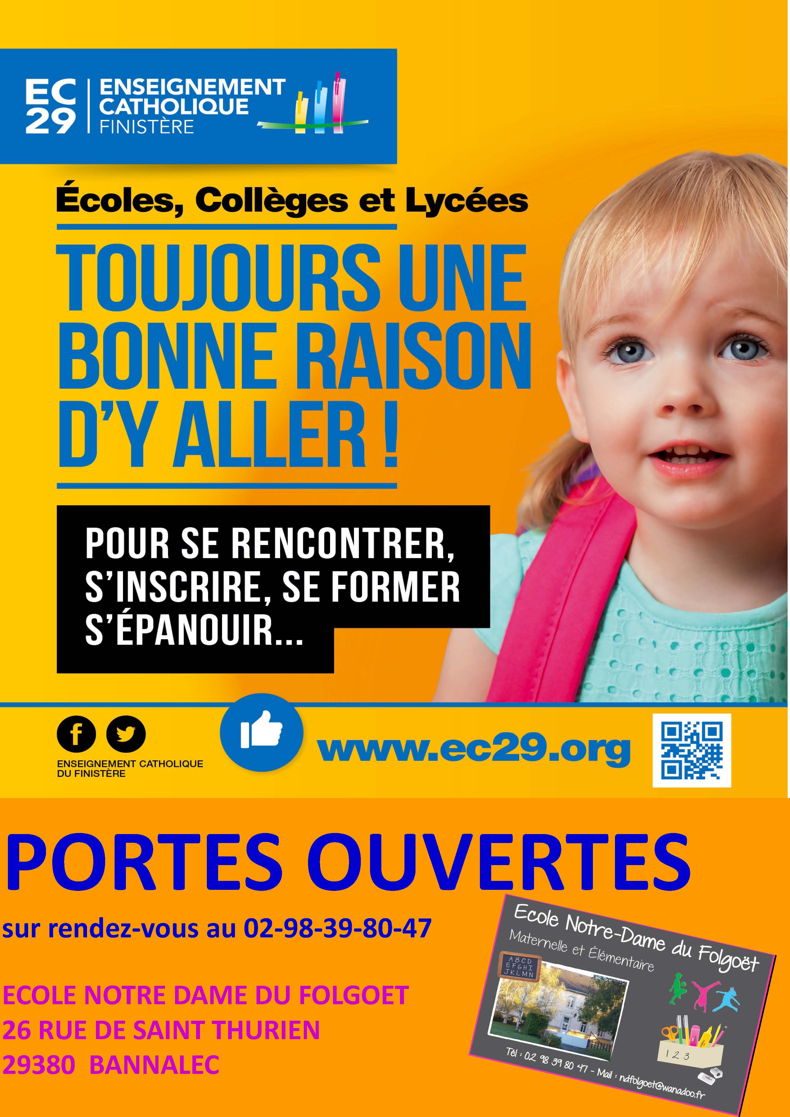 Flyer portes ouvertes