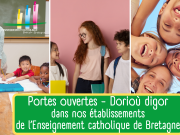 Portes ouvertes des établissements de l'Enseignement catholique de Bretagne